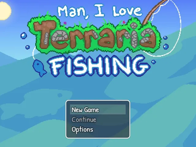 Man, I Love Terraria Fishing