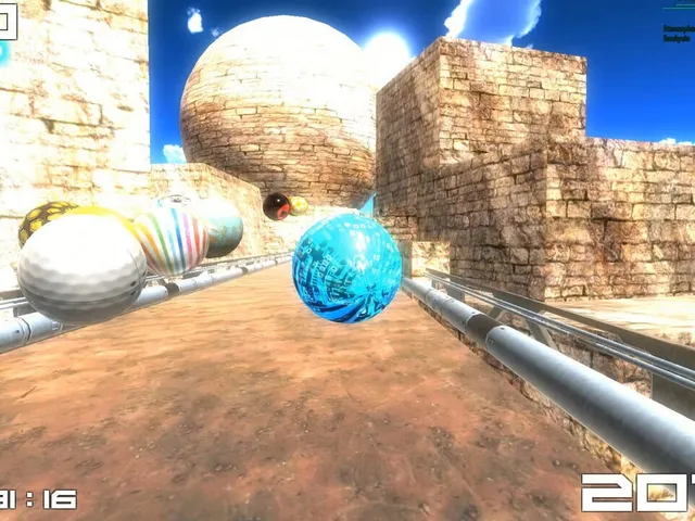 Marble Ball Racing