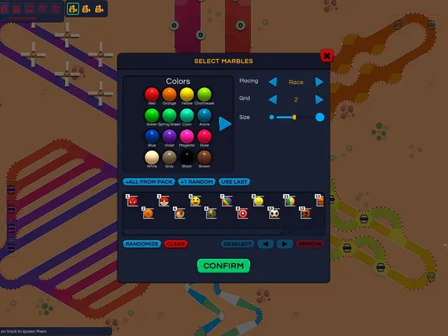 Marble Race Creator
