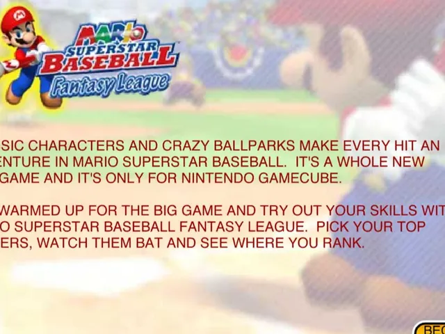 Mario Superstar Baseball Fantasy League