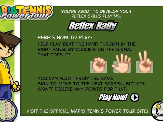 Mario Tennis: Power Tour - Reflex Rally