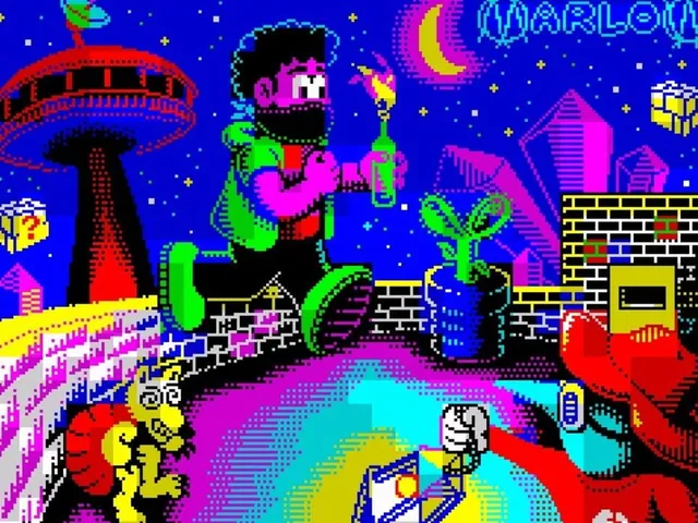 Marlow in Apocalyptic Acid World
