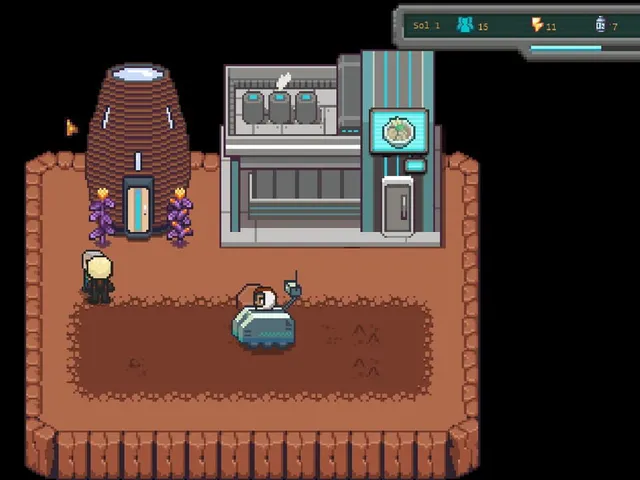 Mars Base Alley