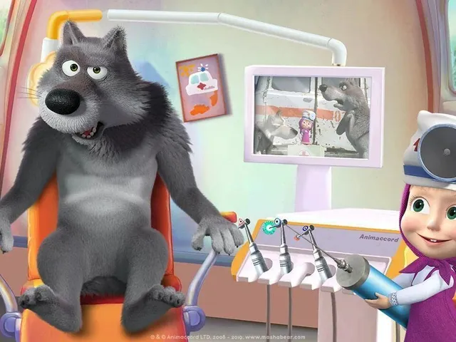 Masha and the Bear: Dentist