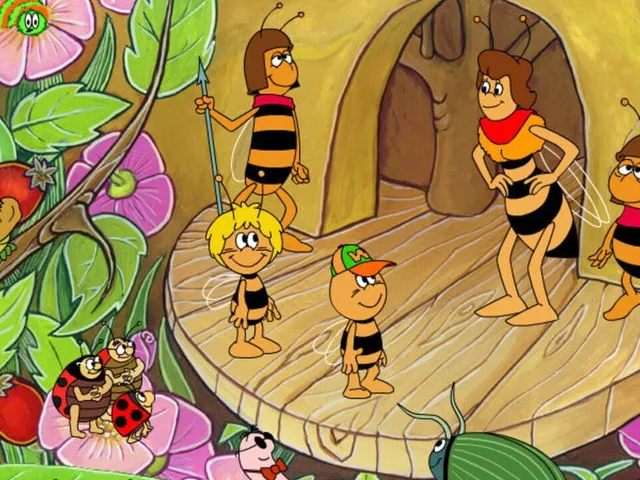 Maya the Bee: What a Thunderstorm