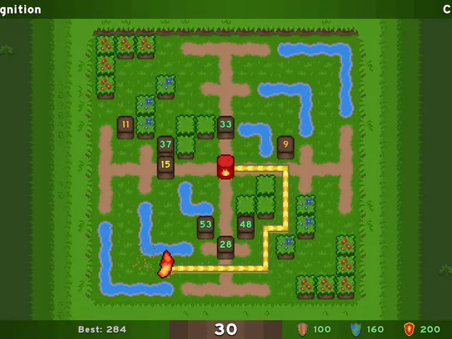 Maze Ablaze