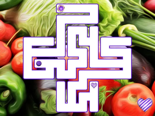 Maze Art: Rainbow