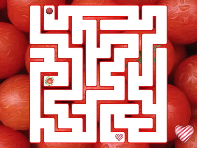 Maze Art: Red