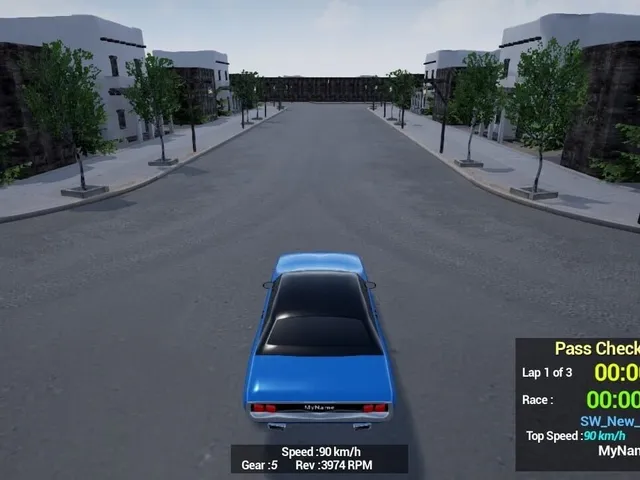 Maze Workout: Western Lost Solo Car Racer