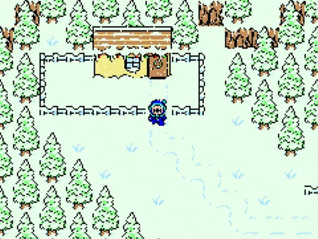 Megaman Sprite Christmas