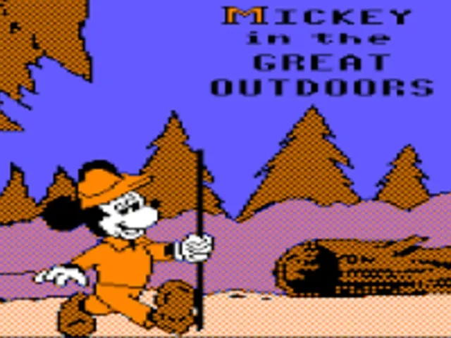 Mickey in the Great Outdoors