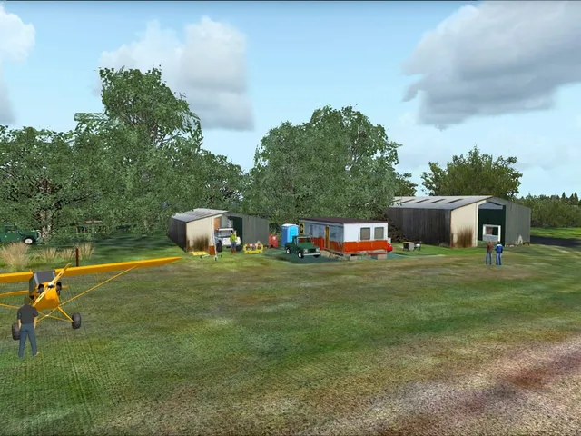 Microsoft Flight Simulator X: Steam Edition - Farm Strips Vol 2: Central and Southern England