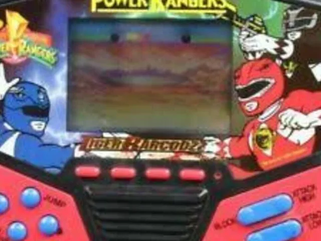 Mighty Morphin Power Rangers Tiger Barcodzz