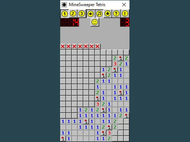 MineSweeper Tetris