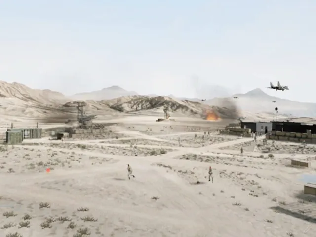 Modern War Simulator: Advance Under Air Raid
