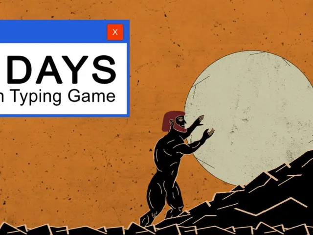 Mondays: A Sisyphean Typing Game