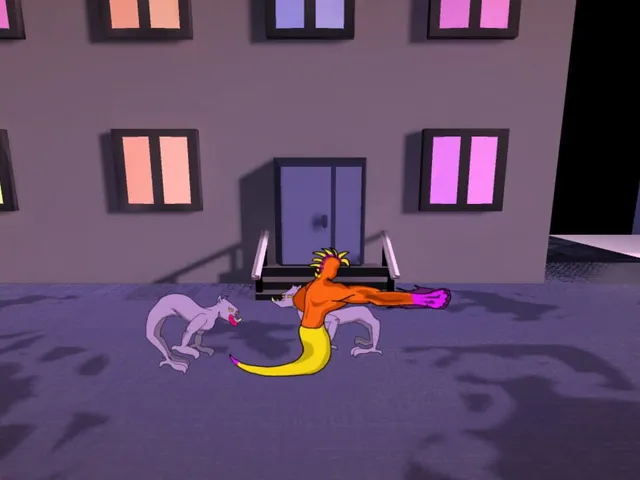 Monsters, Briefcase and Road