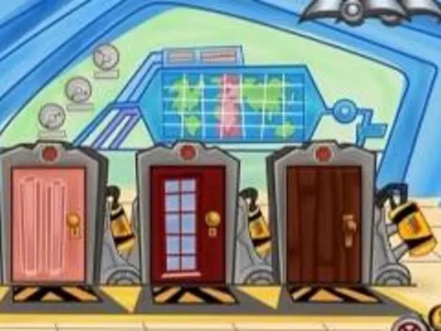 Monster's Inc. Peek A Boo Boo's Door Game