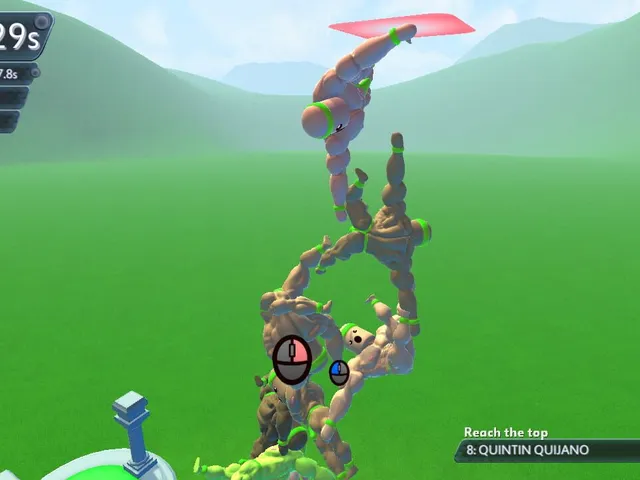 Mount Your Friends 3D: A Hard Man is Good to Climb
