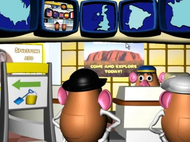 Mr. and Mrs. Potato Head Go on Vacation