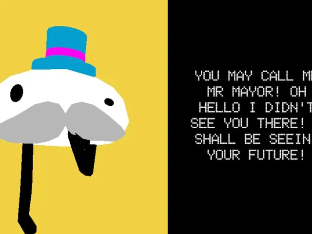 Mr Mayor Tells Your Fortune Recounts a Story and Offers You Snacks