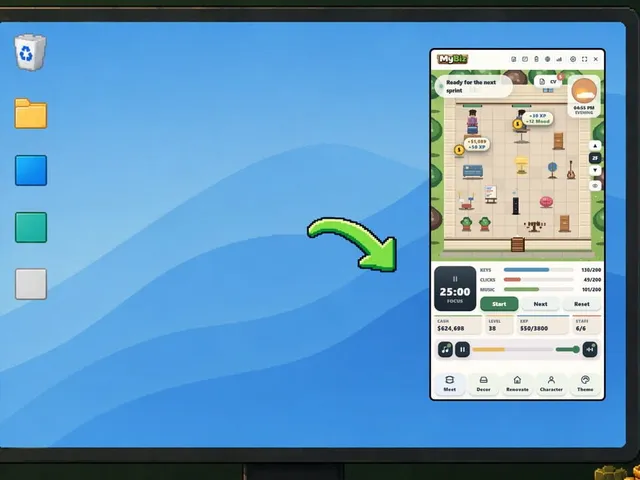 MyBiz: Pomodoro Desk Tycoon