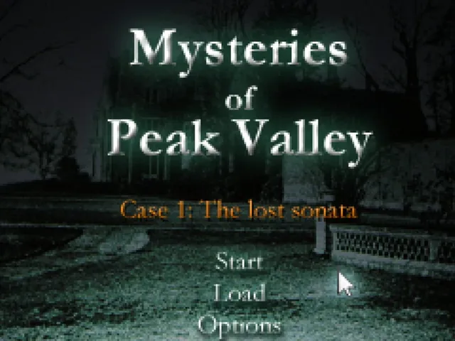 Mysteries of Peak Valley: Case 1 - The Lost Sonata