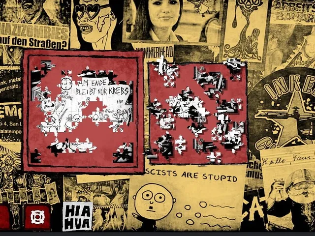 Nachkriegsratten Punk-Rock Puzzle