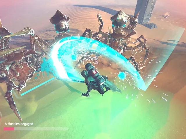 Neon Cyber Desert