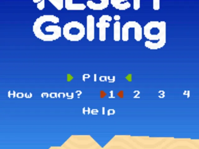 NESert Golfing