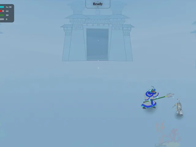 Nezha Crossing the Sea