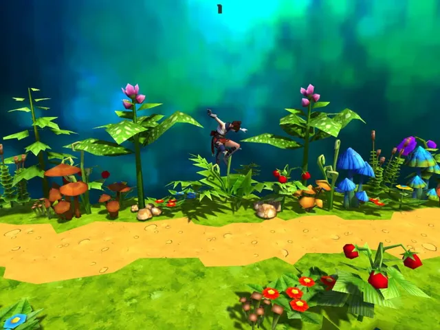 Nia in Mushroom World