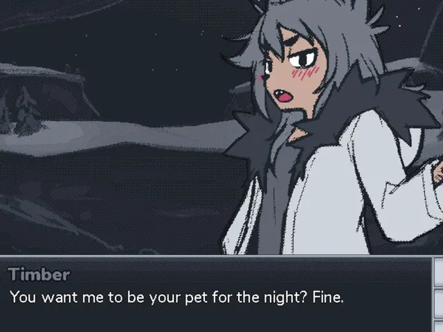 Night with Timber