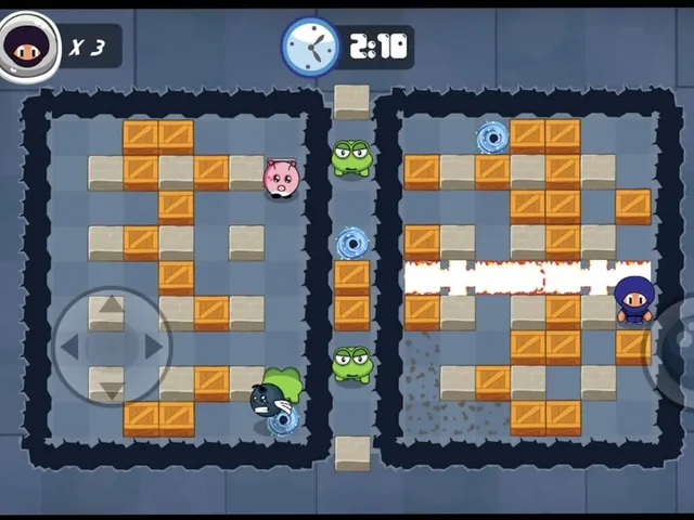 Ninja Boy Adventures: Bomberman Edition