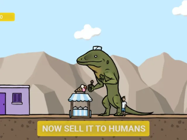 NotZilla Ice Cream Vendor