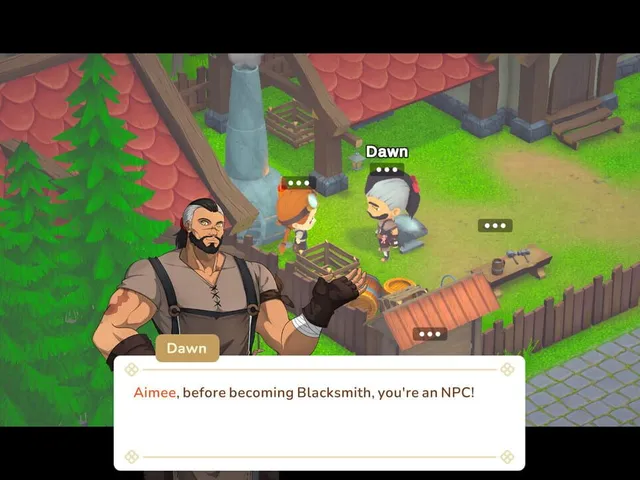 NPC Ville: The Story of the Blacksmith