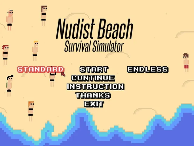 Nudist Beach Survival Simulator