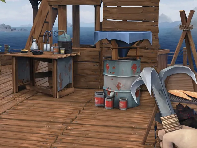 Ocean Nomad: Survival on Raft