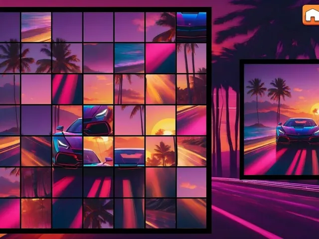 OG Puzzlers: Synthwave Cars