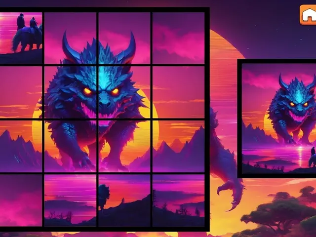 OG Puzzlers: Synthwave Monsters