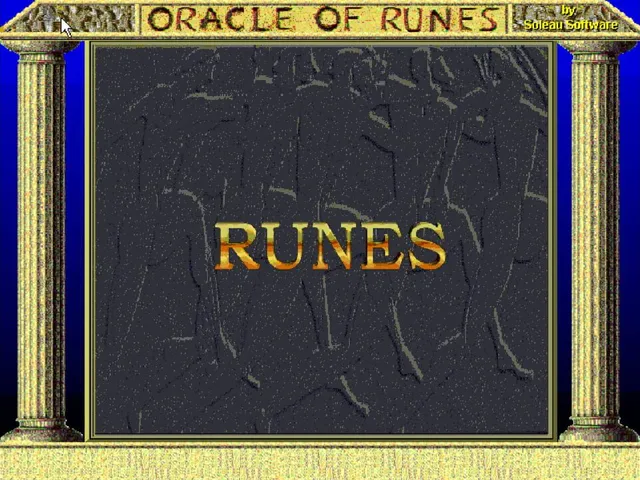 Oracle of Runes