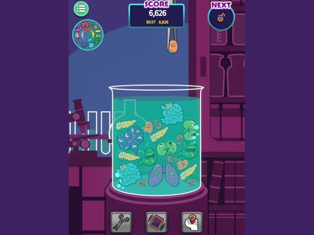 Organ Game: Merge Puzzle