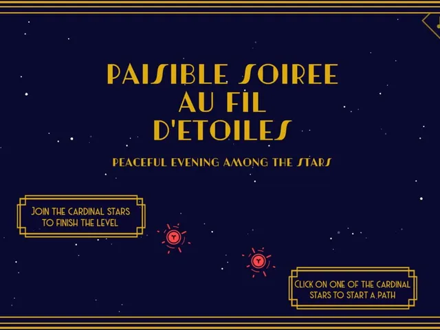 Paisible Soirée au Fil d'Étoiles