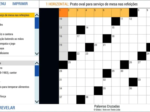 Palavras Cruzadas: O Globo