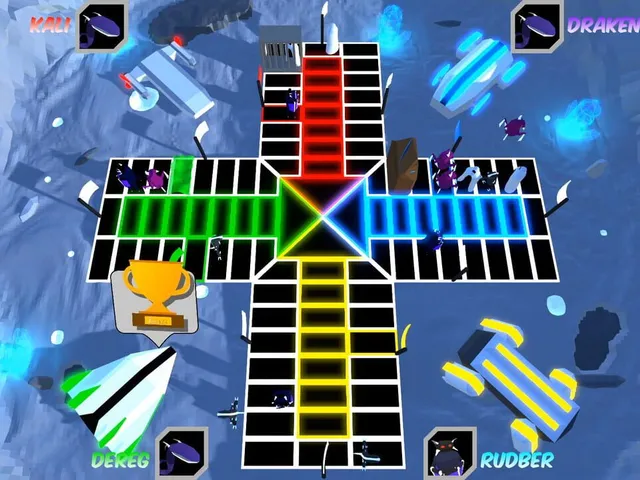 Park Alien: A ludo in the space