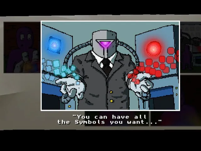 Patchman vs. Blue Squares