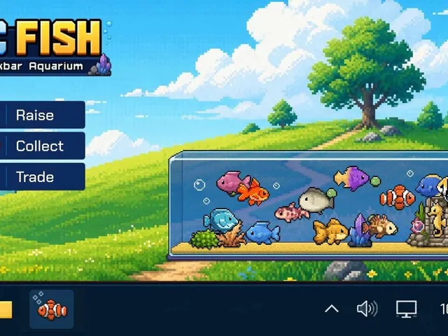 PC Fish: Taskbar Aquarium