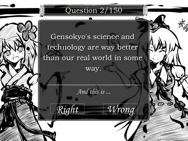 Perfect Memento of Touhou Question