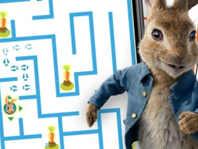 Peter Rabbit Maze Mischief