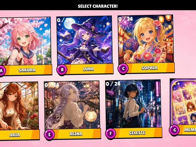 Picture Puzzle Girls: Slide & Match